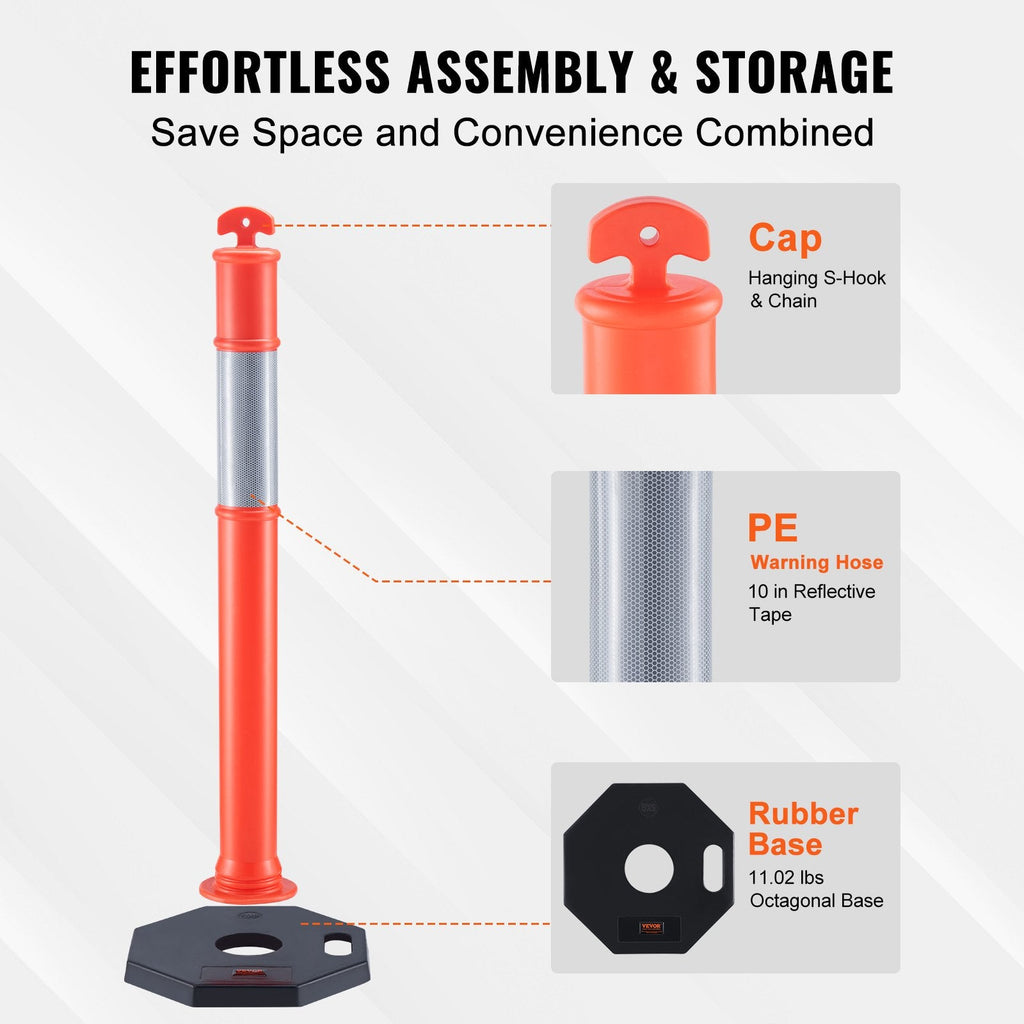 2-pack Trafikstolpar